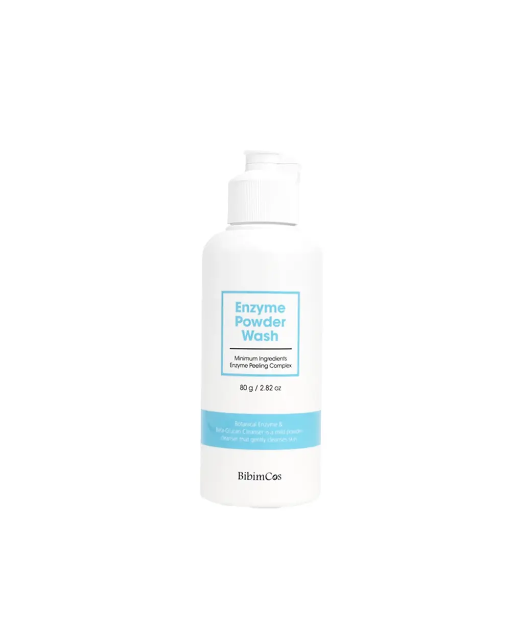 Bibimcos Enzyme Powder Wash 80gr - Enzimli Peeling Etkili Toz Yüz Temizleyici