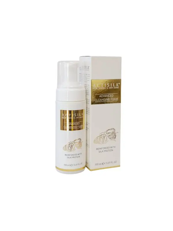 Actisilk Advanced Cleansing Foam Derin Temizleyici Köpük | Hyaluronik Asit + İpek Proteini | 150 ml 