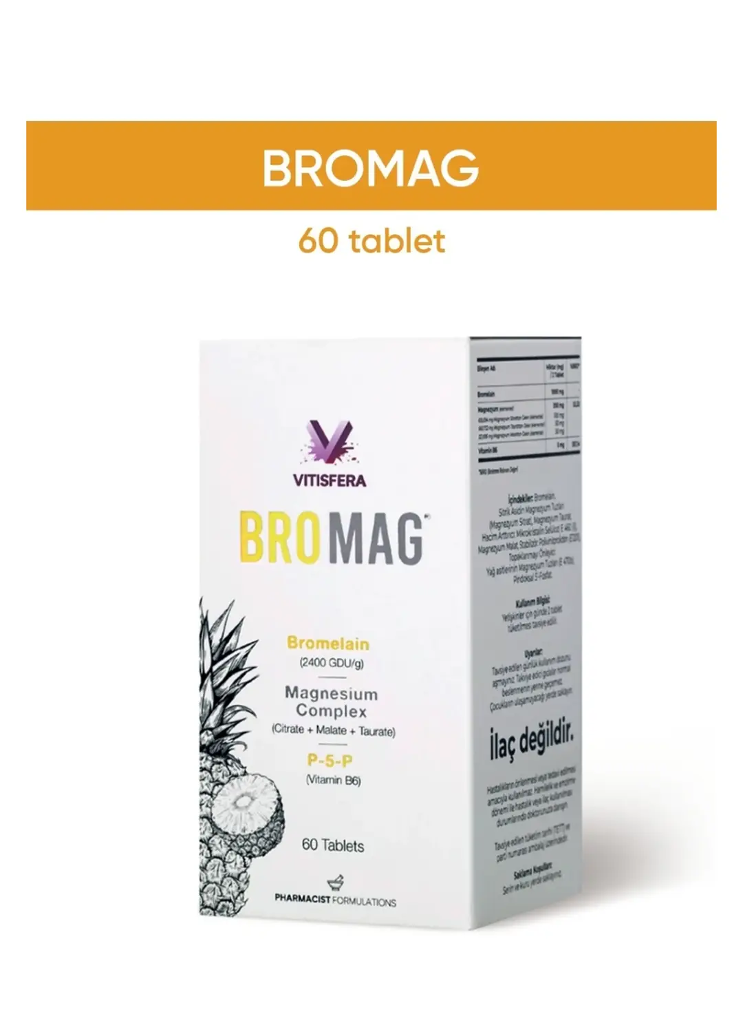 Vitisfera Bromag 60 Tablet