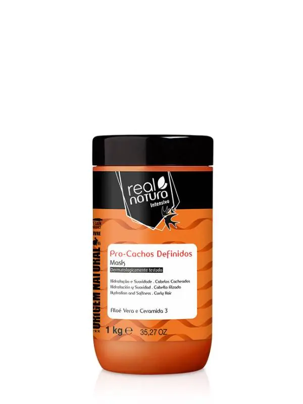 Real Natura Bukleli Saçlar İçin Saç Maskesi