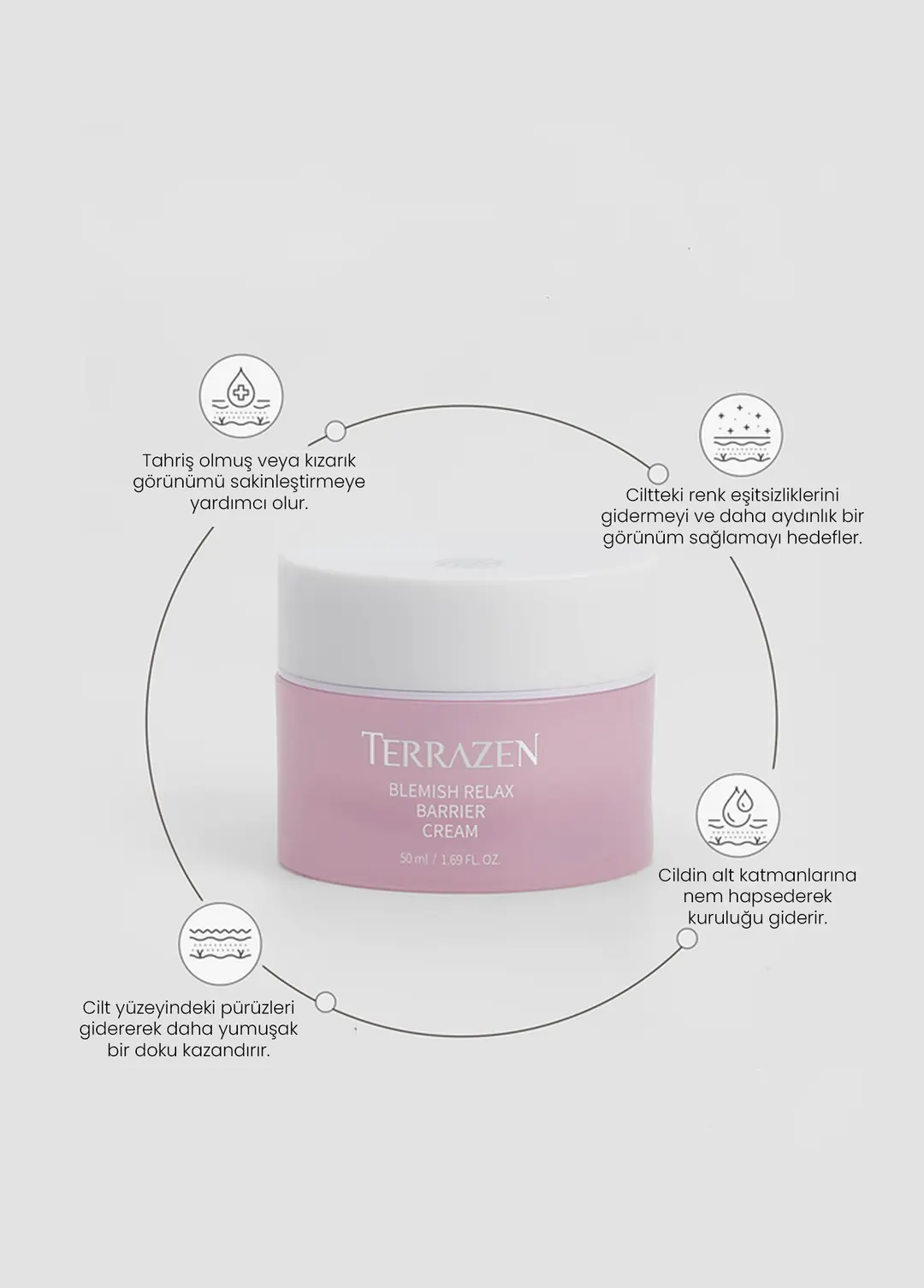 Terrazen Blemish Relax Barrier Cream 50ml