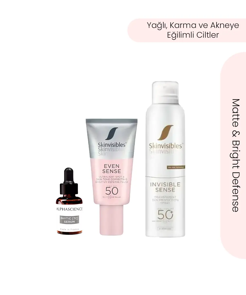 Matte & Bright Defense (Yağlı, Karma ve Akneye Eğilimli Ciltler)