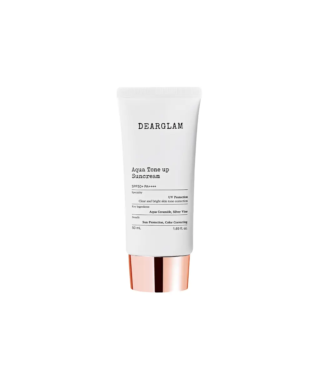 Dearglam Aqua Tone Up Sun Cream SPF50+/PA++++ - Ton Eşitleyici Güneş Kremi
