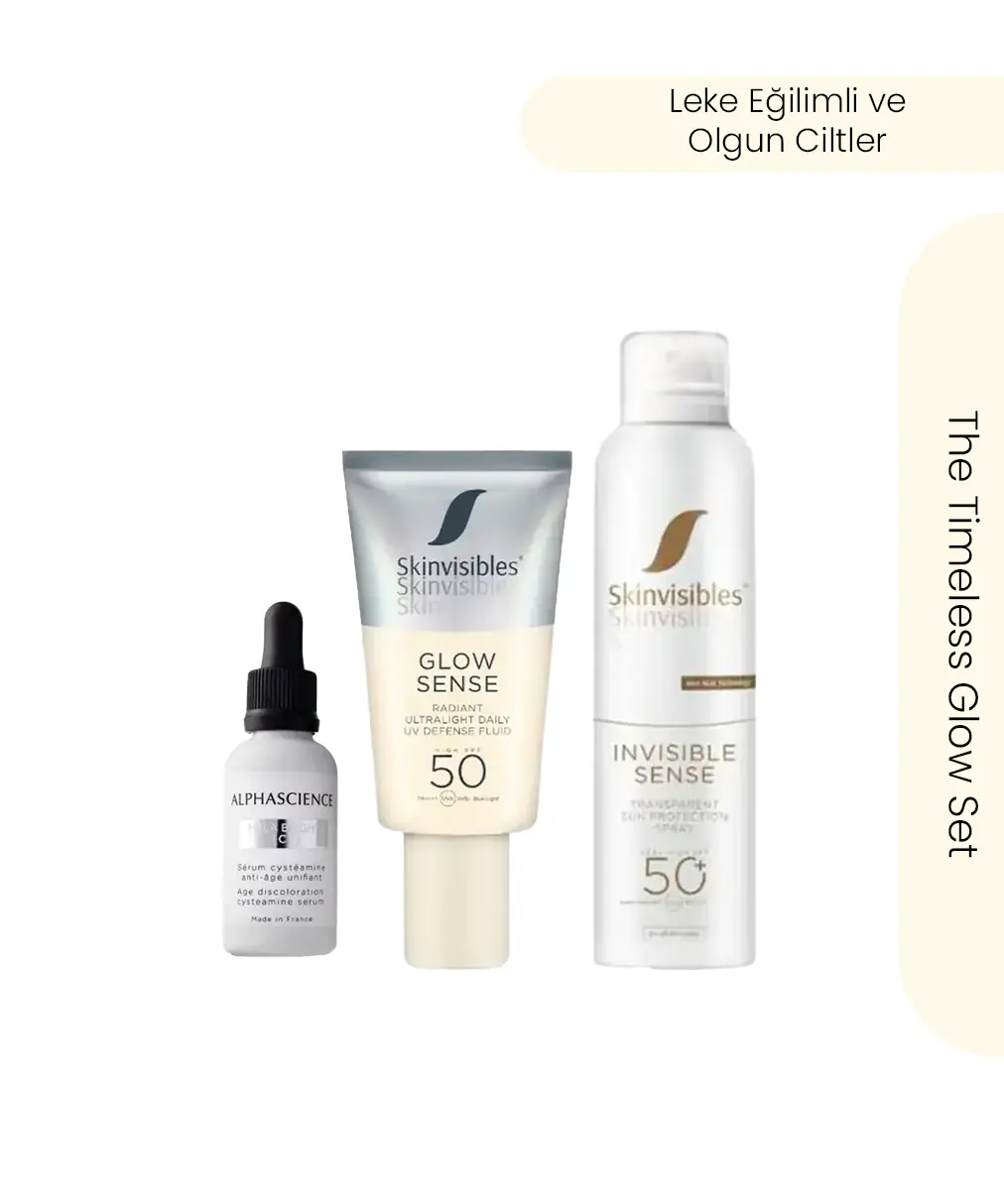 The Timeless Glow Set (Leke Eğilimli ve Olgun Ciltler)