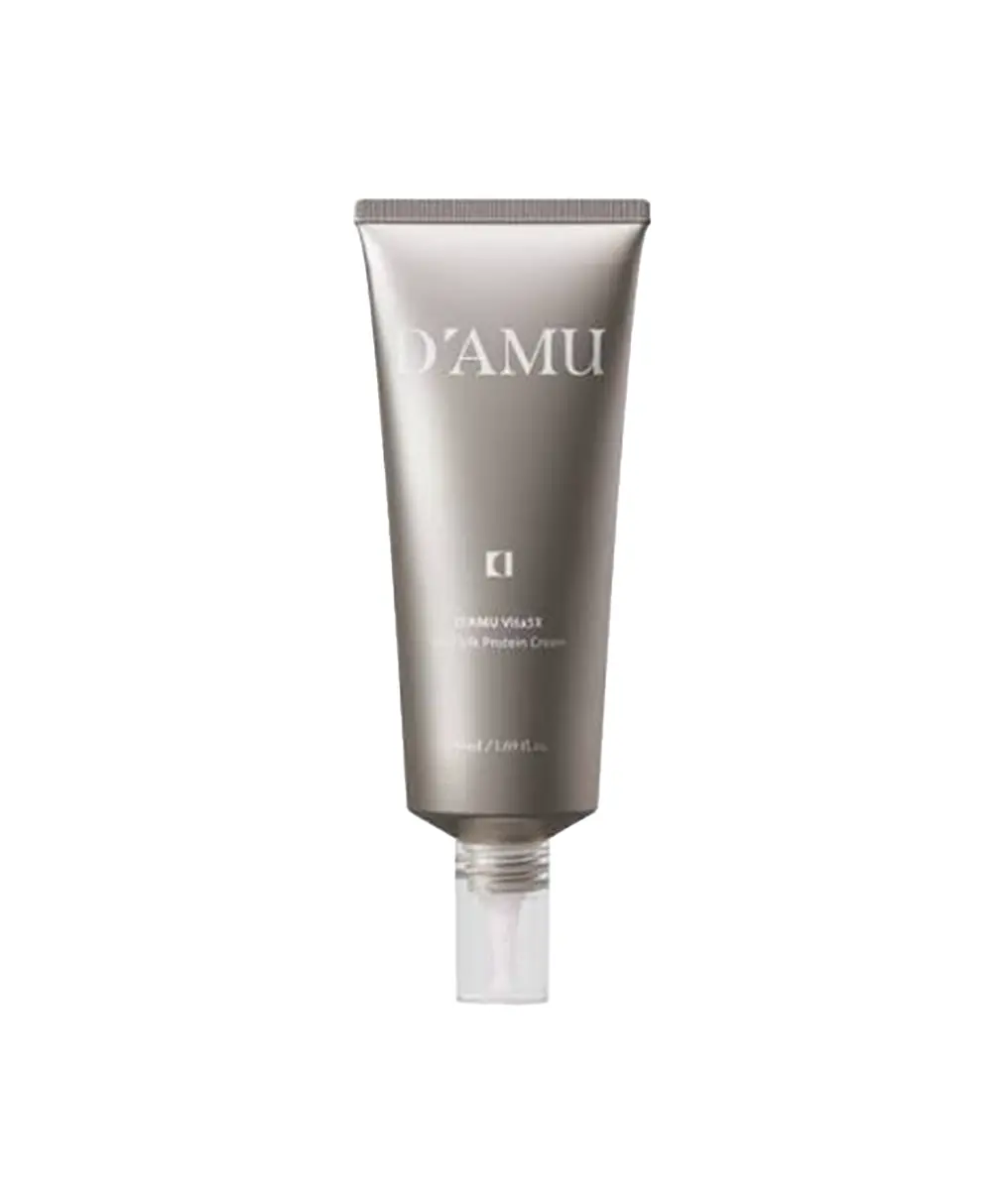 D’amu Vita5X Real Silk Protein Cream - Sıkılaştırıcı, Besleyici ve Bariyer Destekleyici Yüz Kremi