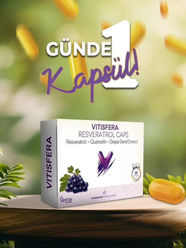 gıda takviyesi, Resveratrol, Kuersetin, Üzüm Çekirdeği Ekstresi, Sophorae japonica