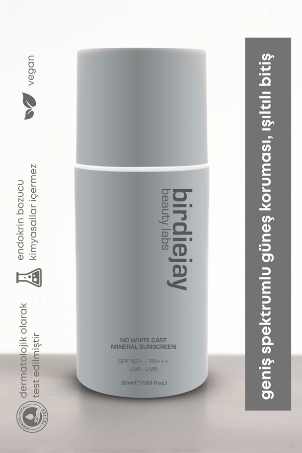 No White Cast Mineral Sunscreen - Mineral Güneş Kremi