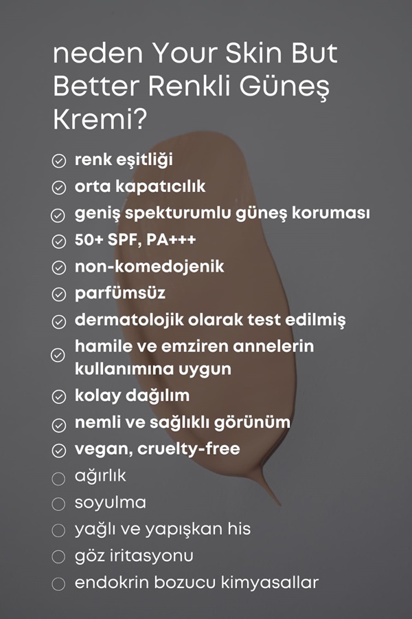 mineral güneş kremi, güneş koruyucu, yaşlanma karşıtı, renkli güneş koruyucu